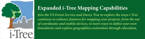 i-TREE ONLINE WORKSHOP:  EXPANDED i-TREE MAPPING CAPABILITIES – 4th December 2018