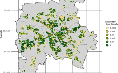 Is quality or quantity of street trees having a protective effect against antidepressant prescriptions?